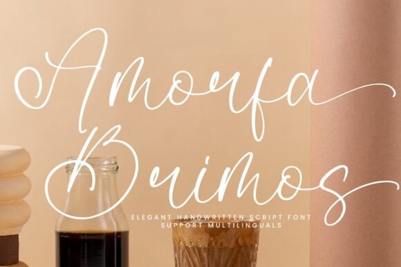 Amorfa Brimos: A Script Font for Campaigns with Soul