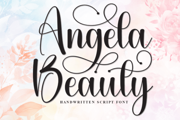 Angela Beauty: A Script Font for Web Design and Brand Identity