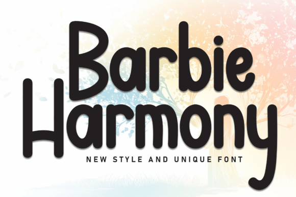 Barbie Harmony: A Font That Speaks in Rhythm
