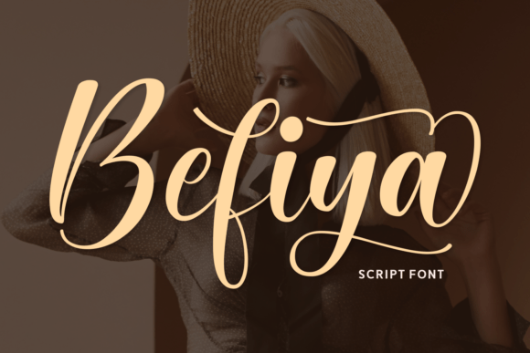Befiya: A Script Font with Grace and Drama