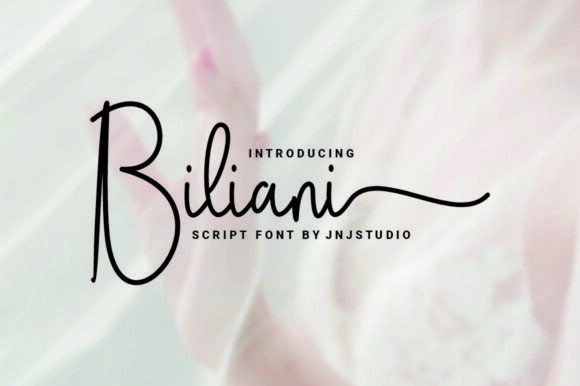 Biliani: A Script Font That Elevates Branding