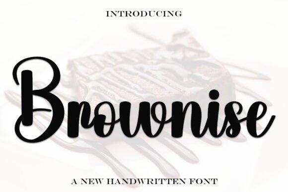 Brownise: A Handwritten Font for Warm Branding