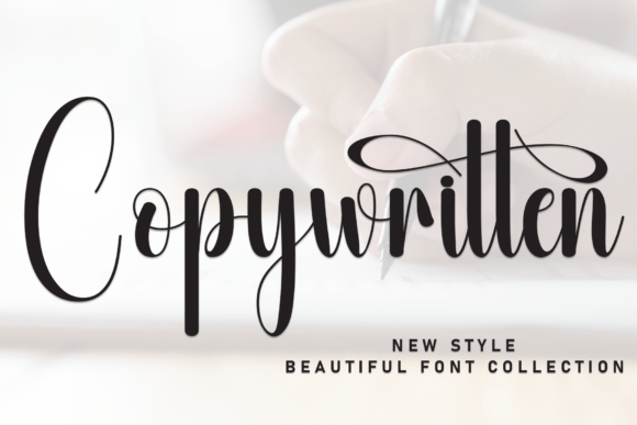 Copywritten: A Font That Breathes Life into Your Handmade Creations