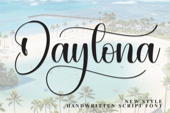 Daytona: A Script Font for Digital Elegance