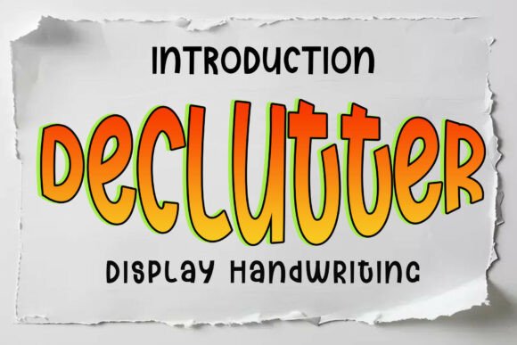 Declutter: The Font That Made My Brand Feel More Like Me