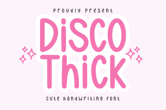 Disco Thick: A Font for Crafting with Charm and Clarity