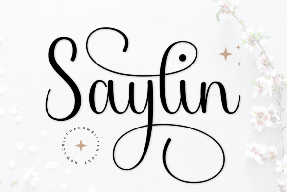 Discover Saylin: The Perfect Script Font for Handmade Creators