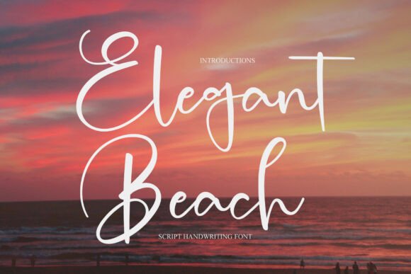 Elegant Beach Font Review: A Script That Elevates Branding