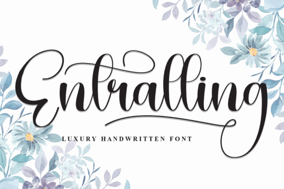 Entralling: A Script Font That Breathes Elegance Into Every Design