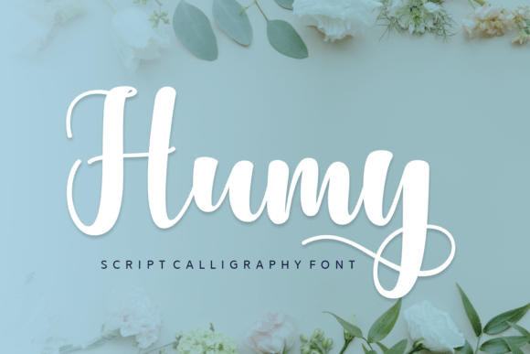 Humy: A Script Font That Elevates Digital Branding
