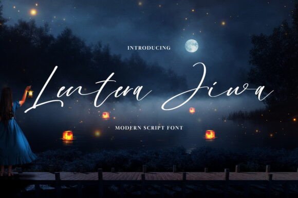 Lentera Jiwa: A Font That Lights Up Your Design