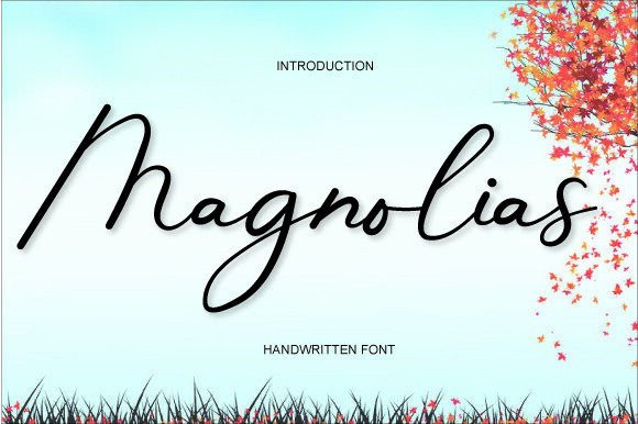 Magnolias: A Font That Elevates Your Brand