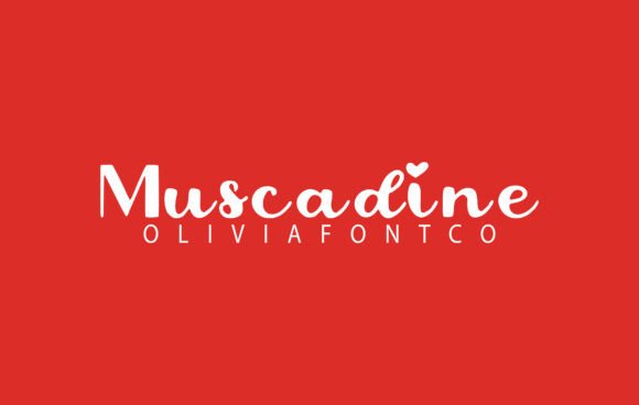 Muscadine Font: A Romantic Script for Editorial Design