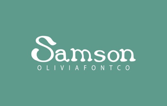 Samson Font: A Romantic Handwritten Script for Crafters and Designers