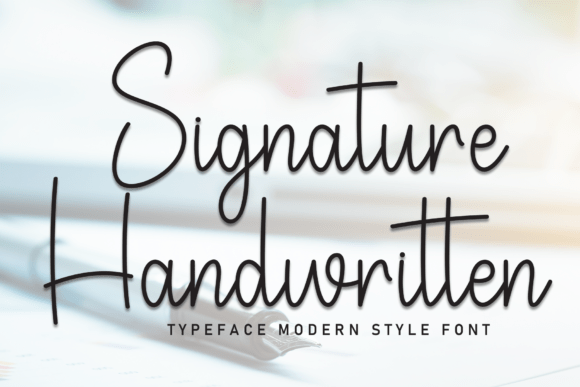 Signature Handwritten: The Font That Elevates Your Brand
