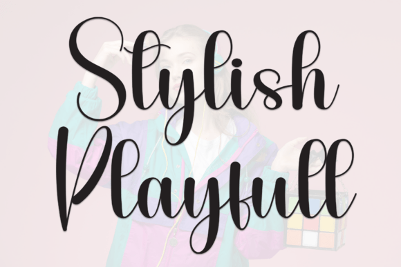 Stylish Playfull: A Font That Elevates Your Brand