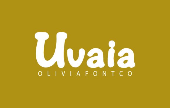 Uvaia: A Handwritten Font for Creative Web Design
