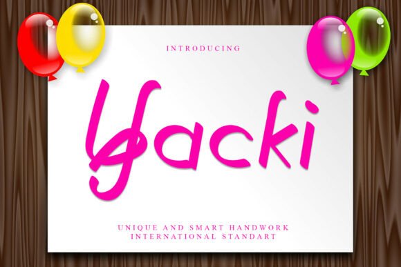 Yacki: The Font That Elevates Your Digital Brand